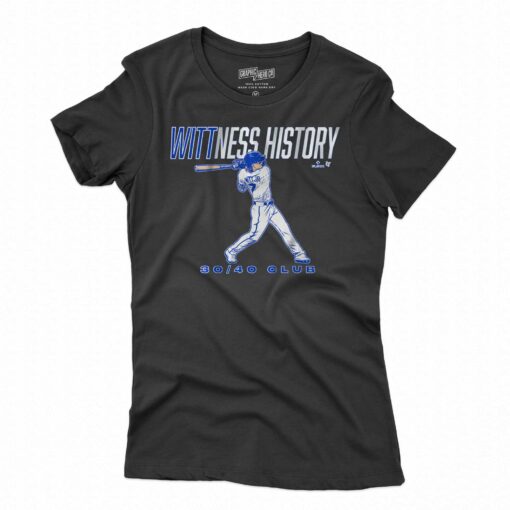 Bobby Witt Jr Wittness History Shirt