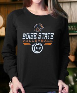 Boise State Broncos Under Armour Volleyball Icon Raglan Performance T shirt 4