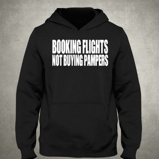 Booking Flights Not Buying Pampers Shirt