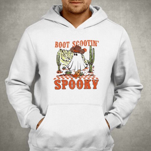 Boot Scootin Spooky Western Halloween Ghost Spooky Season Shirt