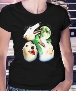 Borzoi Howling Moon Shirt Borzoi Howling Moon Shirt