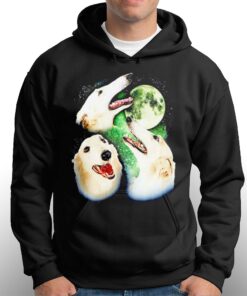 Borzoi Howling Moon Shirt 2 Borzoi Howling Moon Shirt 3