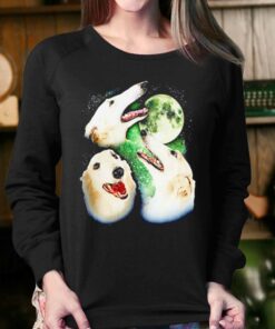 Borzoi Howling Moon Shirt 3 Borzoi Howling Moon Shirt 4
