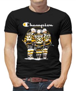 Boston Bergerow Marchand Pas Rnak Champions Sugnature T-shirt Boston Bergerow Marchand Pas Rnak Champions Sugnature T-shirt