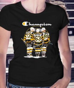 Boston Bergerow Marchand Pas Rnak Champions Sugnature T-shirt Boston Bergerow Marchand Pas Rnak Champions Sugnature T-shirt