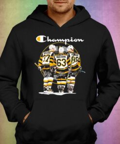Boston Bergerow Marchand Pas Rnak Champions Sugnature T-shirt 2 Boston Bergerow Marchand Pas Rnak Champions Sugnature T shirt 3
