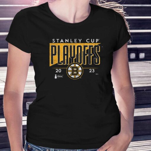 Boston Bruins Fanatics Branded 2023 Stanley Cup Playoffs T-shirt