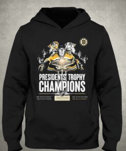 Boston Bruins Presidents Trophy Champions Shirt 2 Boston Bruins Presidents Trophy Champions Shirt 3