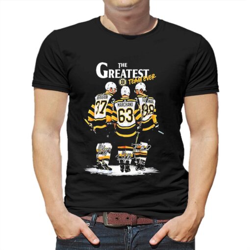 Boston Bruins The Greatest Team Ever 2023 Signatures Shirt