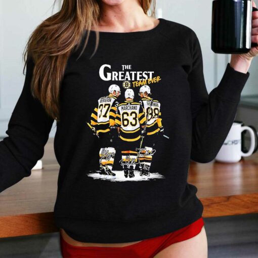 Boston Bruins The Greatest Team Ever 2023 Signatures Shirt