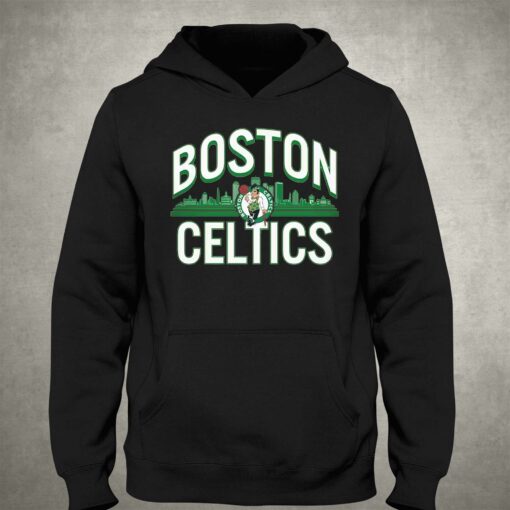 Boston Celtics Sportiqe Downtown Boston T-shirt