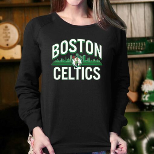 Boston Celtics Sportiqe Downtown Boston T-shirt