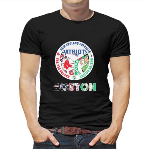 Boston New England Patriots Boston Red Sox Boston Celtics Shirt