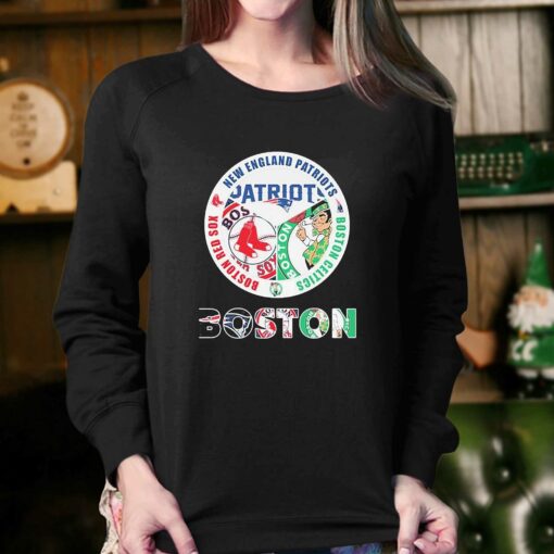 Boston New England Patriots Boston Red Sox Boston Celtics Shirt