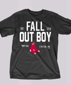 Boston Red Sox Fall Out Boy Shirt Boston Red Sox Fall Out Boy Shirt