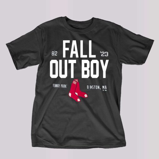 Boston Red Sox Fall Out Boy Shirt