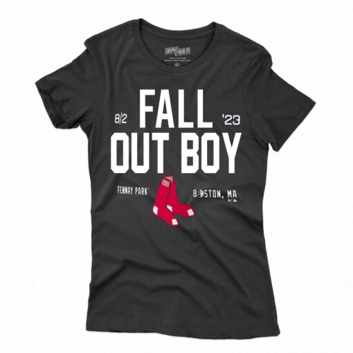 Boston Red Sox Fall Out Boy Shirt