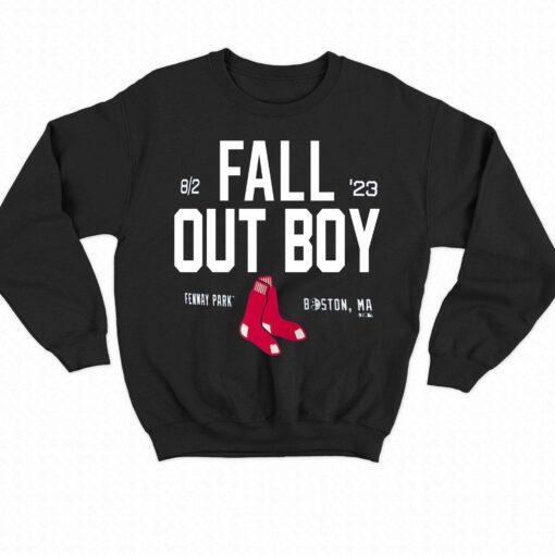 Boston Red Sox Fall Out Boy Shirt