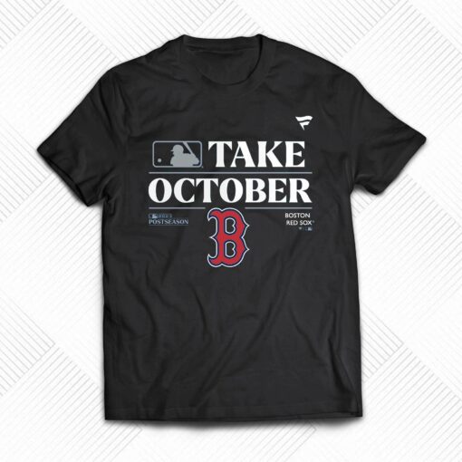 Boston Red Sox Fanatics Branded 2023 Postseason Locker Room T-shirt