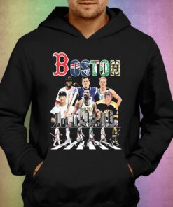 Boston Sports Teams Players Abbey Road Signatures Shirt 2 Boston Sports Teams Players Abbey Road Signatures Shirt 3