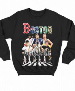 Boston Sports Teams Players Abbey Road Signatures Shirt 3 Boston Sports Teams Players Abbey Road Signatures Shirt 4