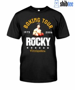 Boxing Tour Rocky 1975-2006 Contenders T-shirt Boxing Tour Rocky 1975-2006 Contenders T-shirt