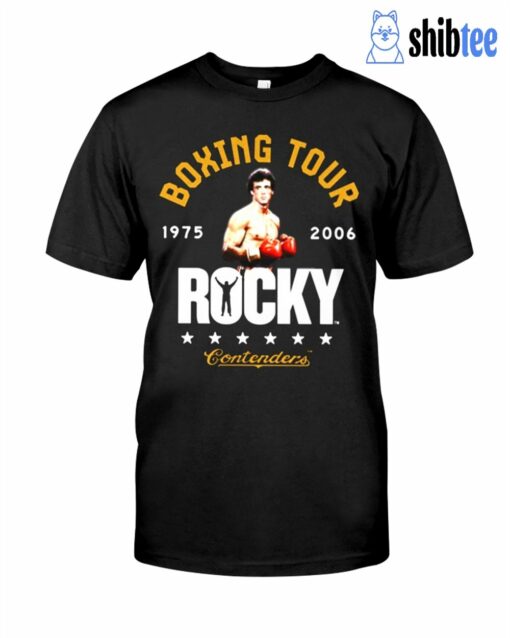 Boxing Tour Rocky 1975-2006 Contenders T-shirt