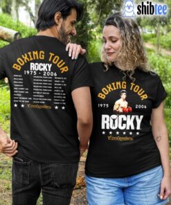 Boxing Tour Rocky 1975 2006 Contenders T shirt 3