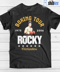 Boxing Tour Rocky 1975 2006 Contenders T shirt 4