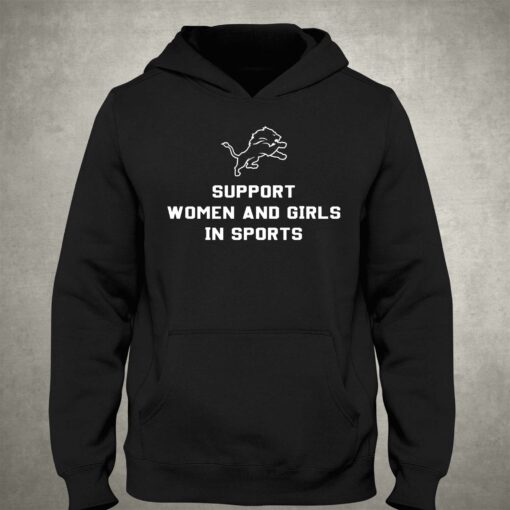 Brad Holmes I Support Women And Girls In Sports Hoodie