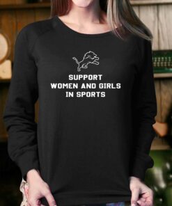 Brad Holmes I Support Women And Girls In Sports Hoodie 4