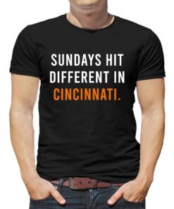 Brad Robbins Sundays Hit Different In Cincinnati Shirt Brad Robbins Sundays Hit Different In Cincinnati Shirt