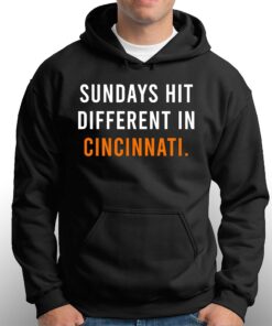 Brad Robbins Sundays Hit Different In Cincinnati Shirt 3