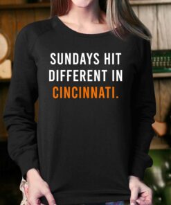Brad Robbins Sundays Hit Different In Cincinnati Shirt 4