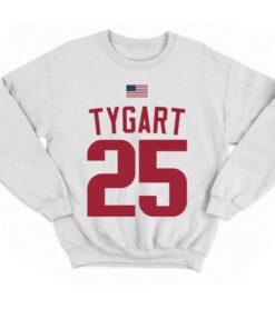 Brady Tygart White Jersey T shirt 4