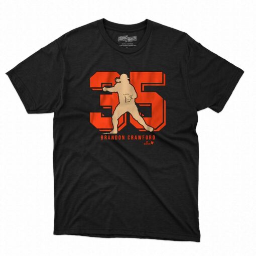 Brandon Crawford 35 San Francisco T-shirt