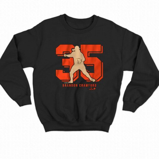 Brandon Crawford 35 San Francisco T-shirt