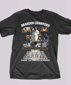 Brandon Crawford San Francisco Giants 2011 – 2023 Thank You For The Memories T-shirt Brandon Crawford San Francisco Giants 2011 – 2023 Thank You For The Memories T-shirt