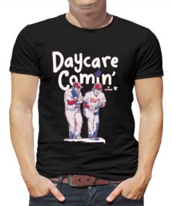 Brandon Marsh Bryson Stott Daycare Comin’ T-shirt Brandon Marsh Bryson Stott Daycare Comin’ T-shirt