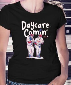 Brandon Marsh Bryson Stott Daycare Comin’ T-shirt Brandon Marsh Bryson Stott Daycare Comin’ T-shirt