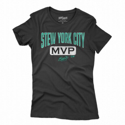 Breanna Stewart Stew York City Mvp Shirt