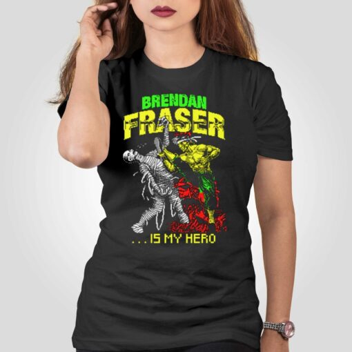 Brendan Fraser Is My Hero T-shirt