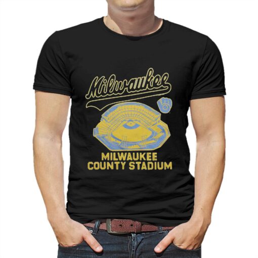 Brewers Milwaukee County Stadium T-shirt