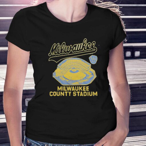 Brewers Milwaukee County Stadium T-shirt