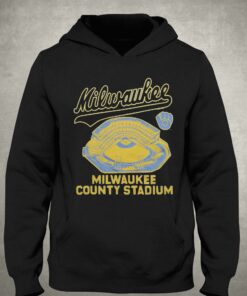 Brewers Milwaukee County Stadium T shirt 3