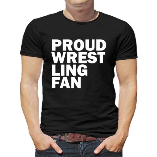 Brian H Waters Proud Wrestling Fan T Shirt