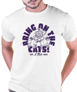 Bring On The Cats Est 1863 Ash Grey T-shirt