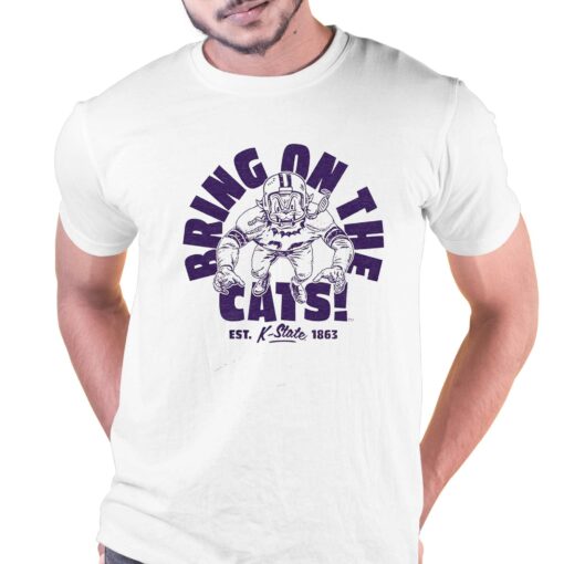 Bring On The Cats Est 1863 Ash Grey T-shirt