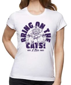 Bring On The Cats Est 1863 Ash Grey T-shirt