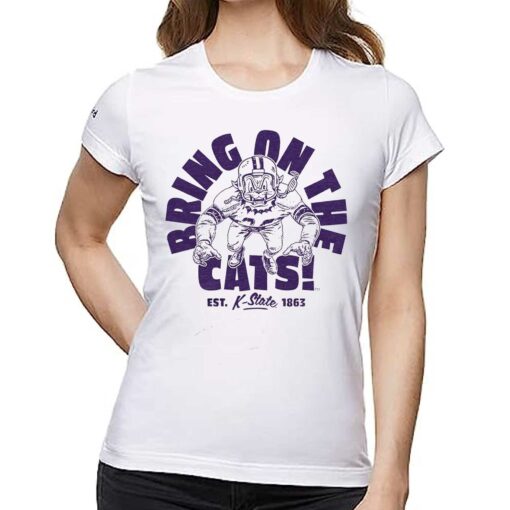 Bring On The Cats Est 1863 Ash Grey T-shirt